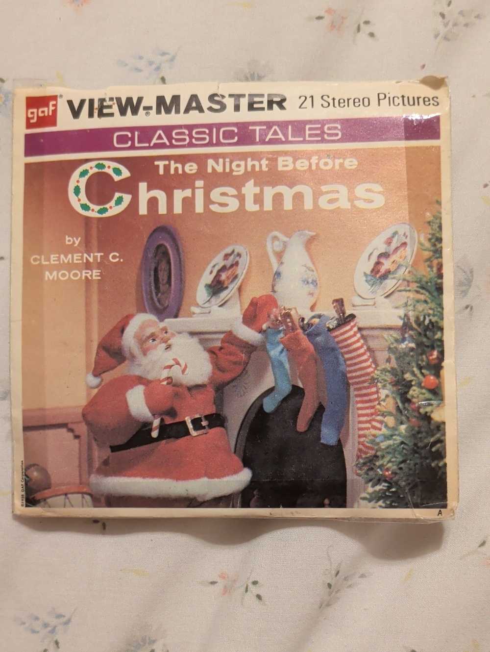 Vintage 1958 Classic Tales: The Night Before Christmas B382